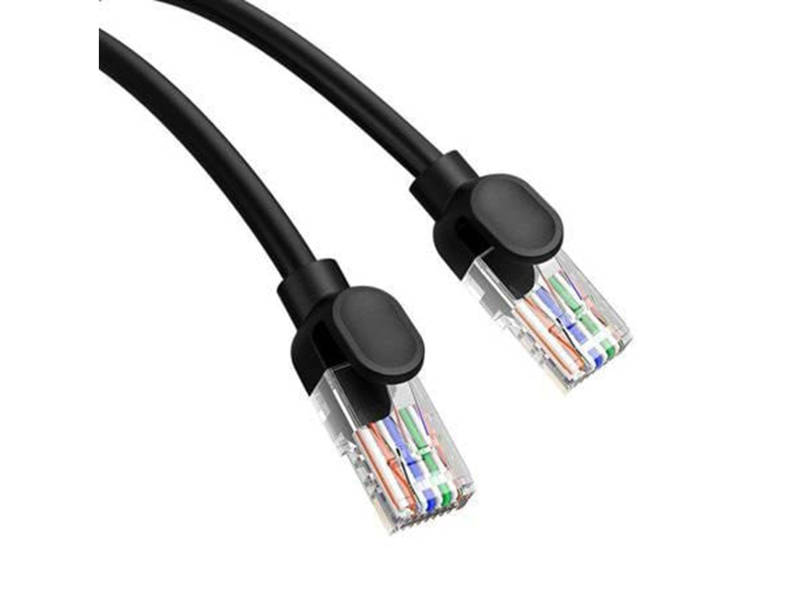 Baseus Ethernet CAT5 2m network cable (black) - Schwarz - 2 meter