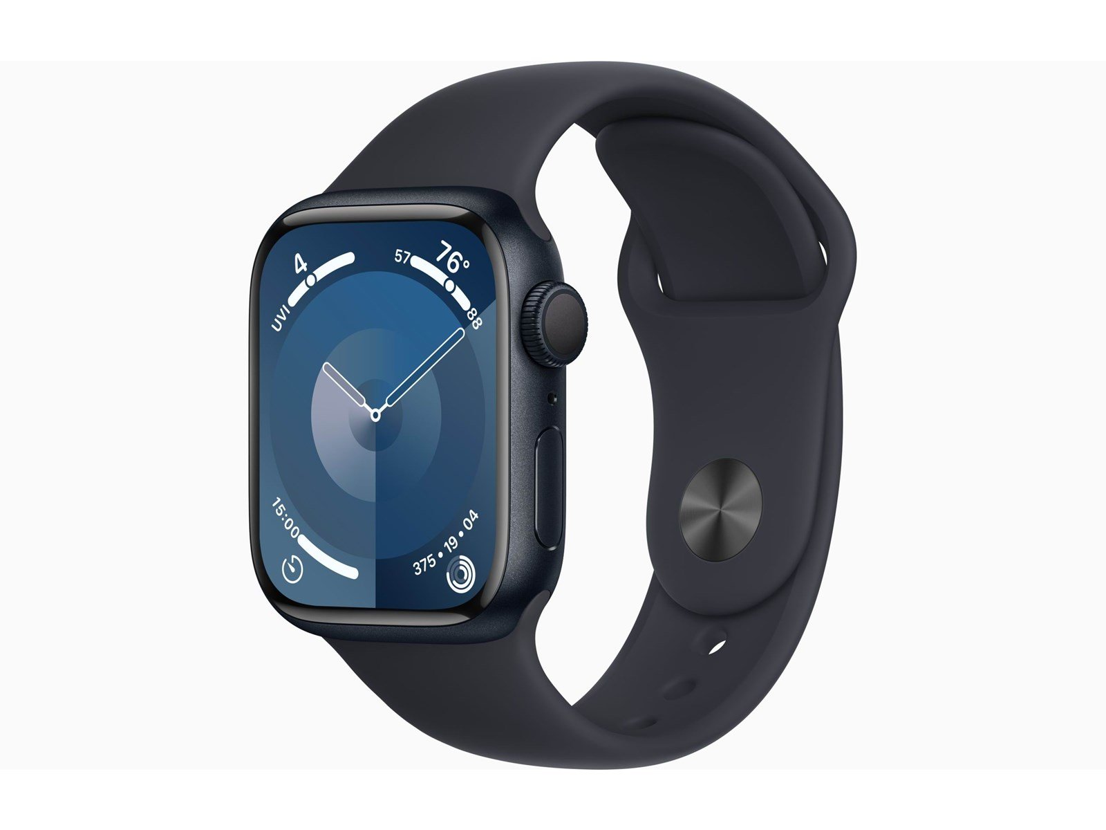 Apple Watch Series 9 GPS 41mm - Midnight Aluminium Case with Midnight Sport Band - S/M