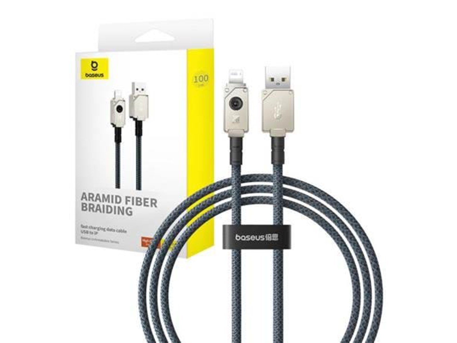 Baseus Fast Charging Cable  2.4A 1m (Black)