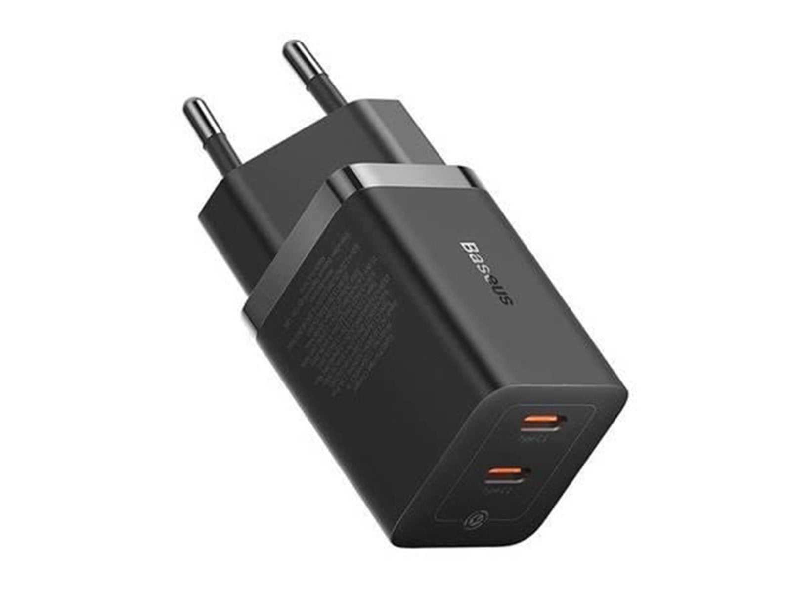 Baseus 40W 2xUSB-C Wall Charger GaN5 - Black