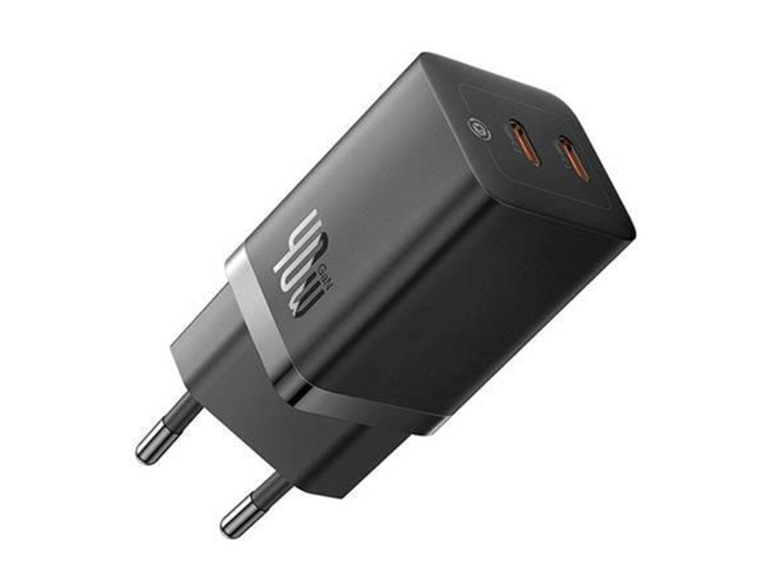 Baseus 40W 2xUSB-C Wall Charger GaN5 - Black