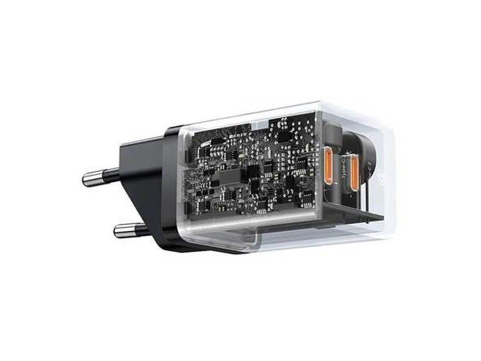Baseus 40W 2xUSB-C Wall Charger GaN5 - Black