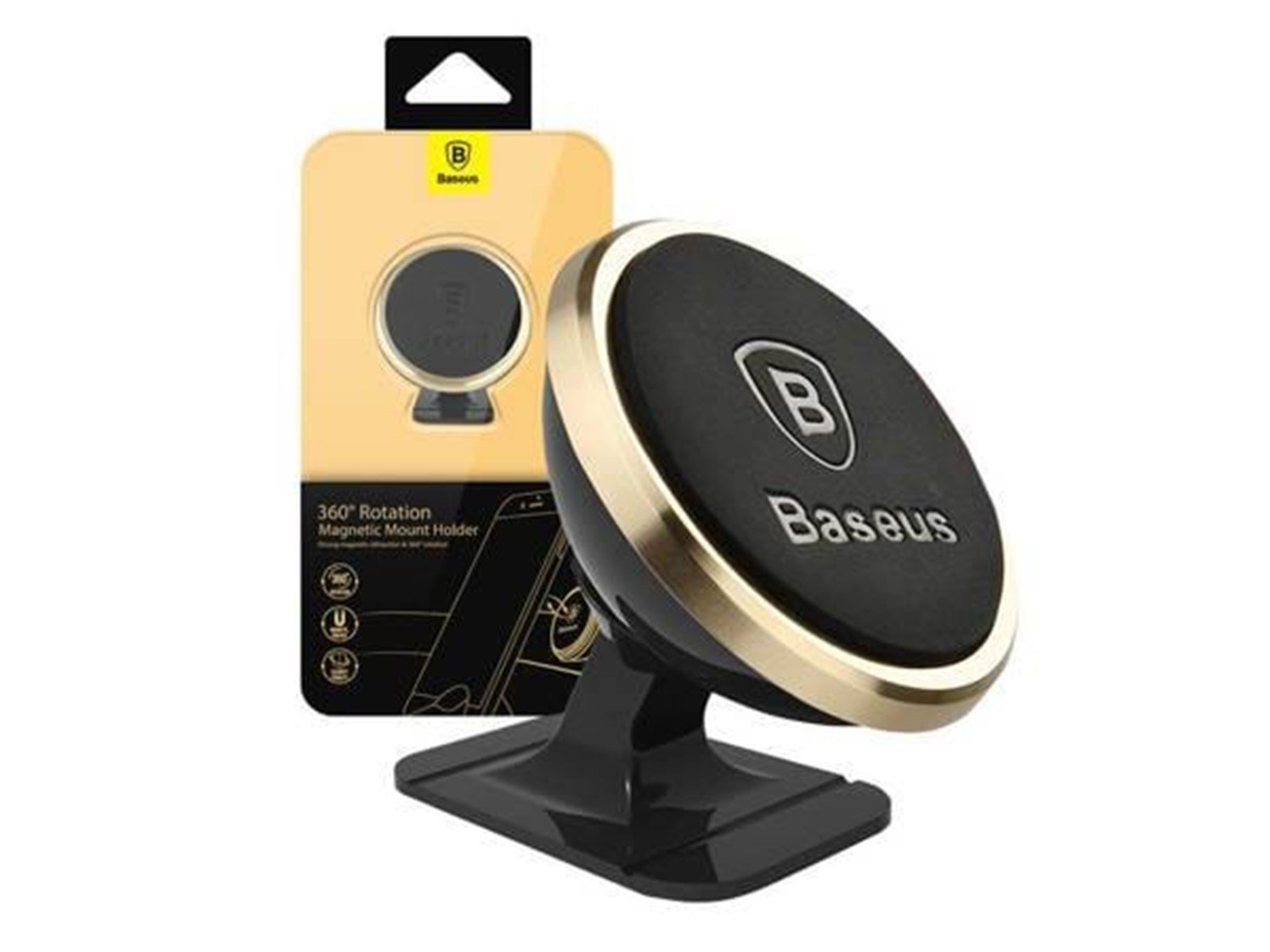 Baseus Magnetic Phone Mount  (gold)
