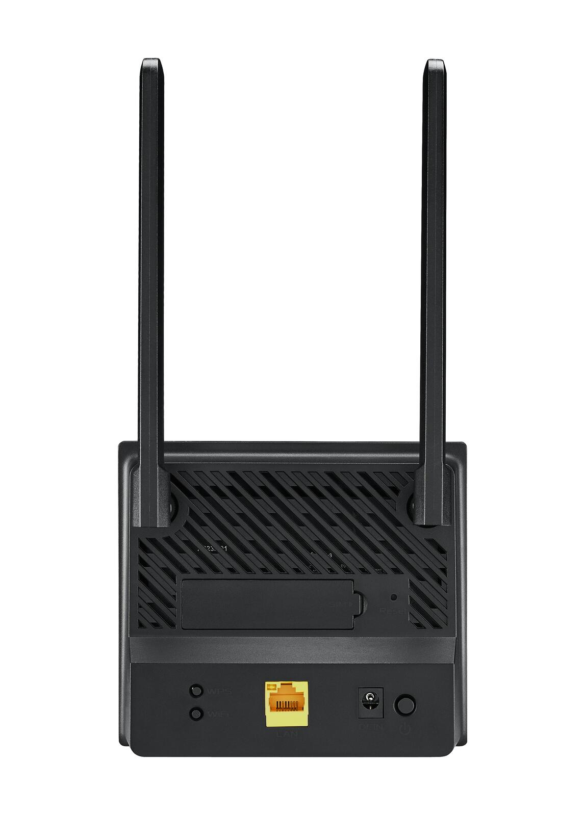 ASUS 4G-N16 N300 LTE WLAN-Router (WiFi-4 N300, SIM Slot, LTE Cat. 4 bis zu 150 Mbits, Plug and Surf)