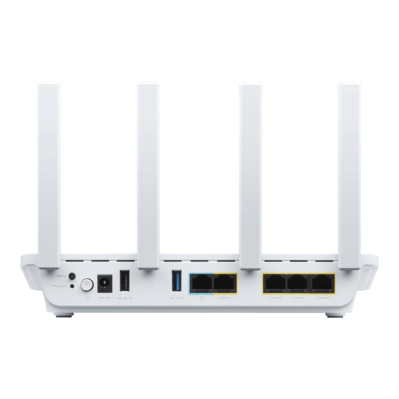 ASUS ExpertWiFi EBR63 AX3000 Dual-Band WiFi 6 All-in-One Access Point mit Router, Switch und Sicherheits-Gateway