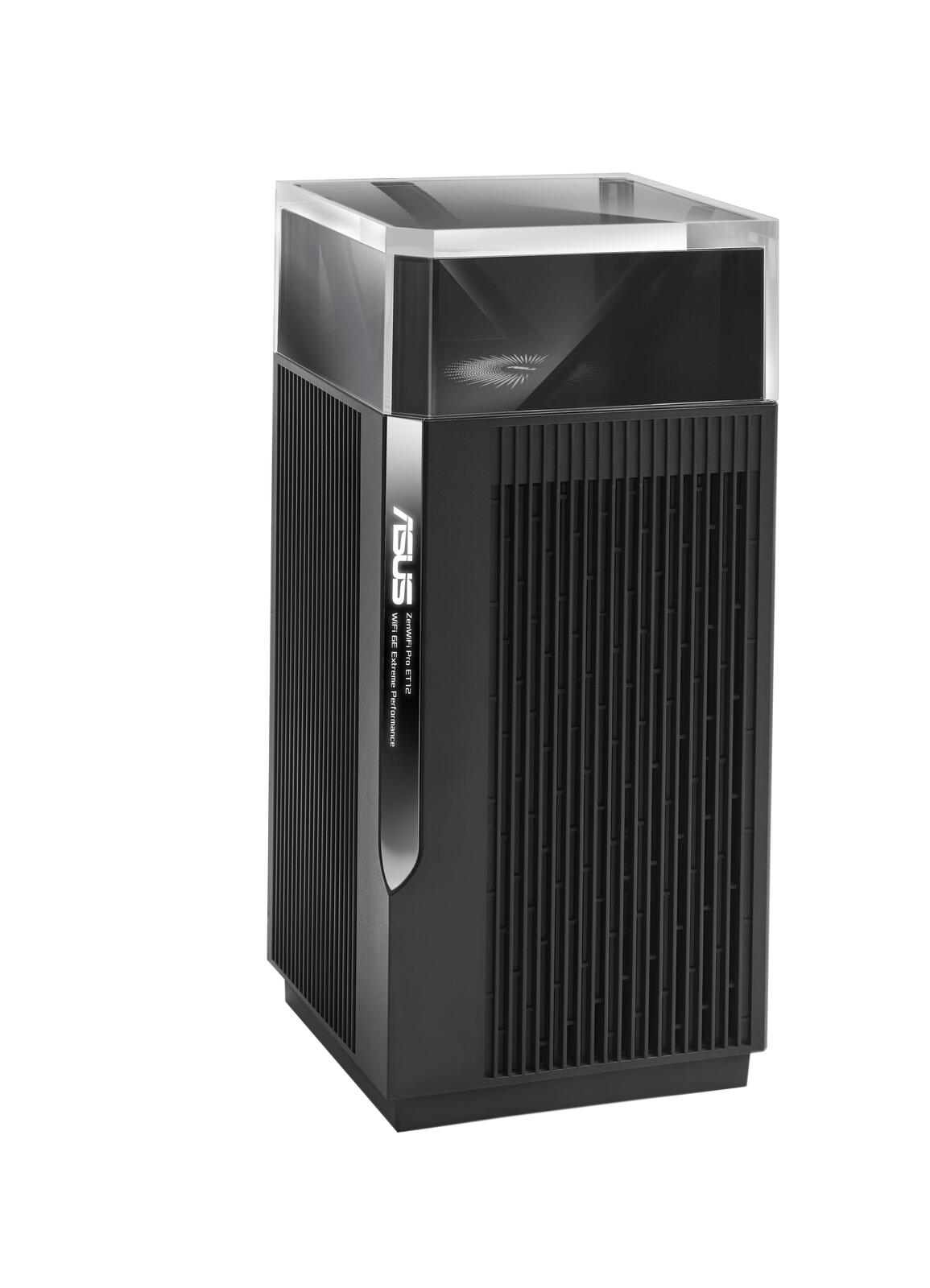 ASUS ZenWiFi Pro ET12 AXE11000 Tri-Band WiFi 6E Mesh System 1er Set kombinierbarer Router (6GHz-Band, duale 2.5G WAN LAN