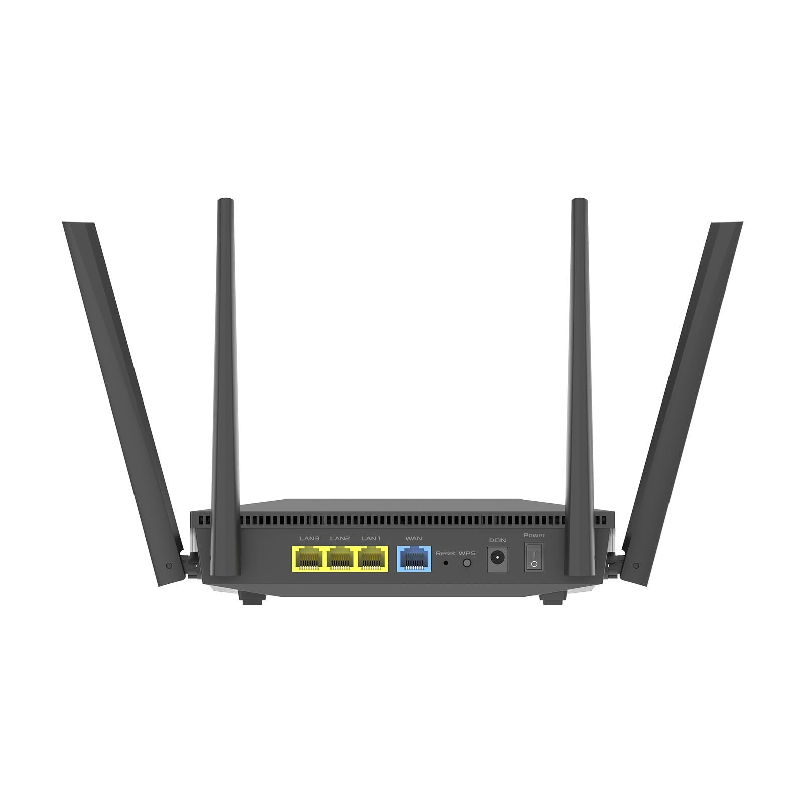 ASUS RT-AX52 AX1800 AiMesh kombinierbarer Router (WiFi 6, 1800 Mbit/s, Instant Guard, integriertes VPN, WPA3)