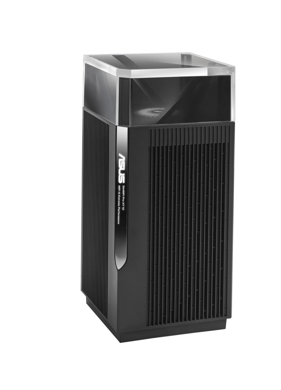 ASUS ZenWiFi Pro XT12 - 1er Set AX11000 Tri-Band WiFi 6 Mesh System kombinierbarer Router (Dual 5GHz 160MHz Band, duale
