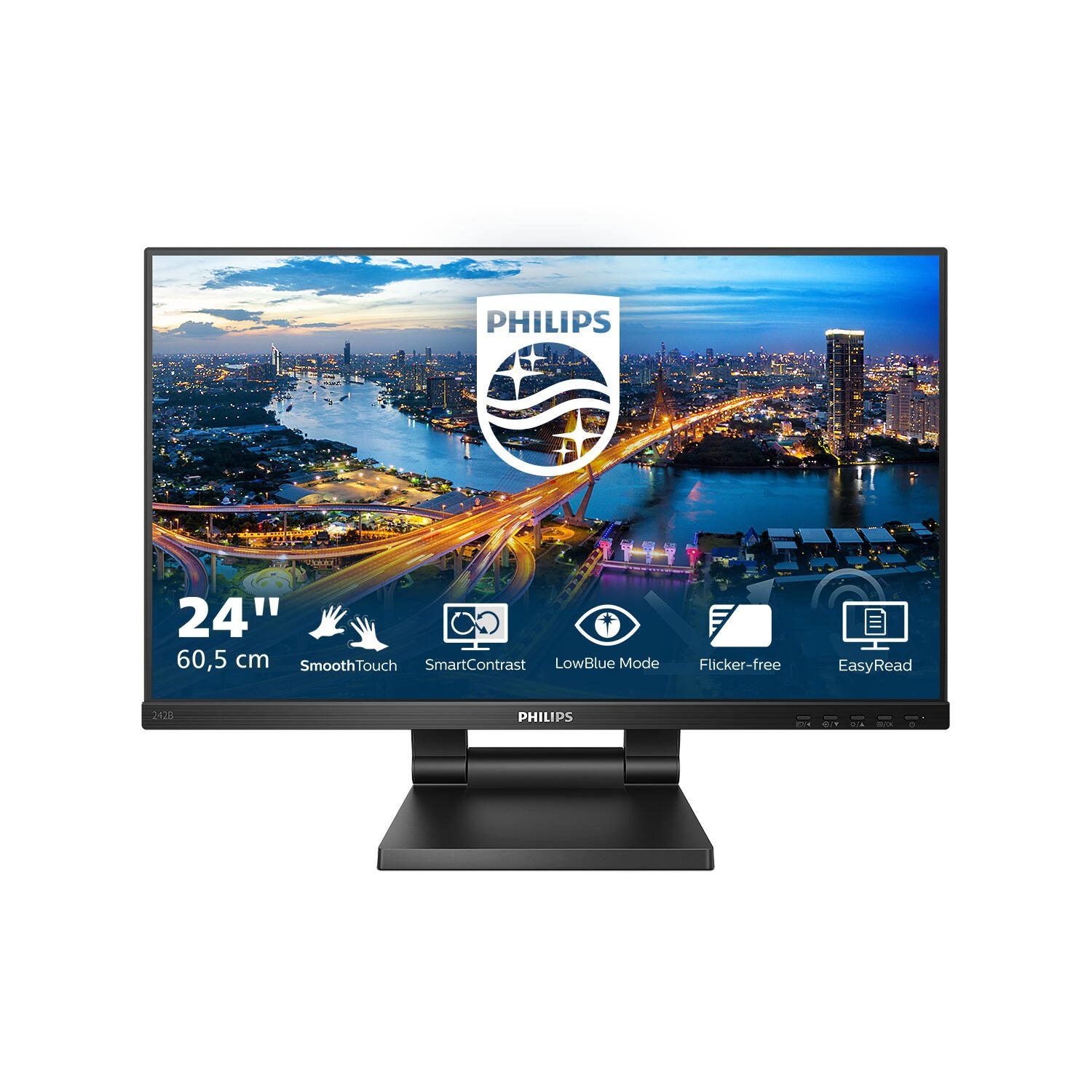 Philips 242B1TC/00 Full HD Display 60,5 cm (23.8')