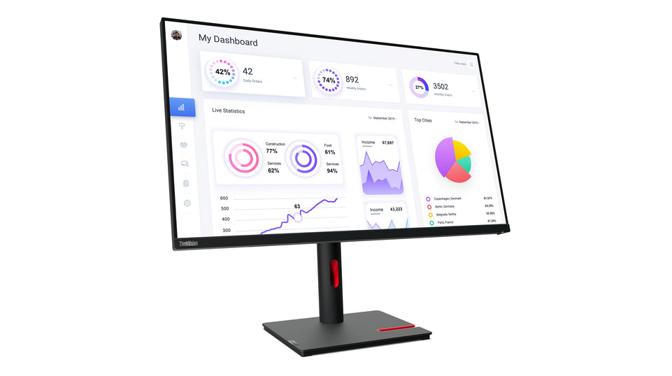 Lenovo ThinkVision T32p-30  (31,5") UHD  HDMI/DP/USB-C/DOC