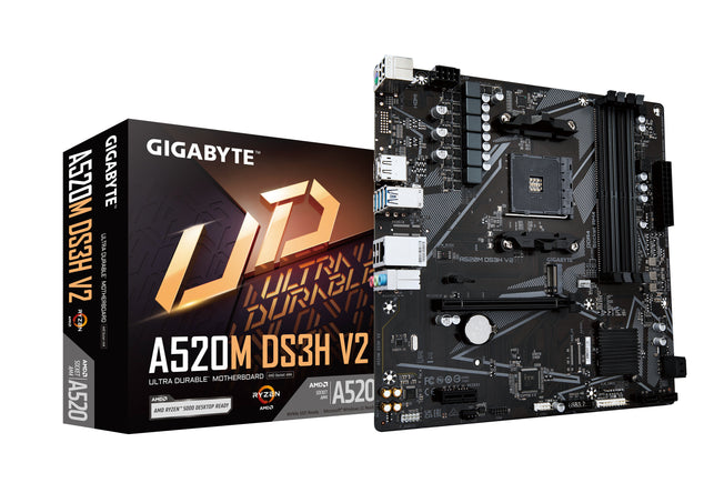 Gigabyte A520M DS3H V2              (A520,AM4,mATX,DDR4)