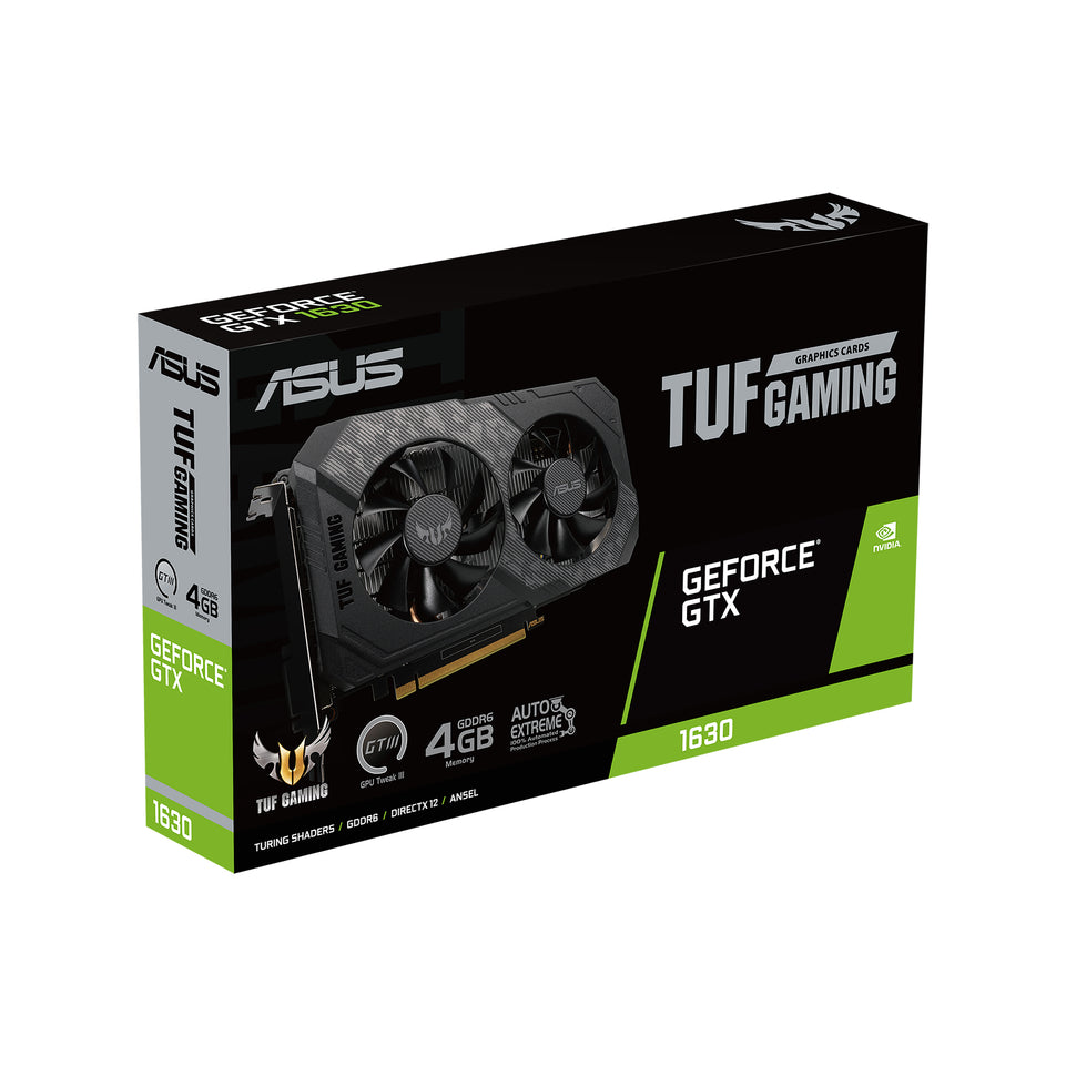 ASUS TUF-GTX1630-4G-GAMING 4GB GDDR6 HDMI DP