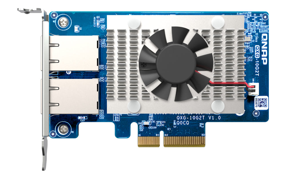 QNAP QXG-10G2T Netzwerkadapter-PCIe 10 GBE RJ45 x2