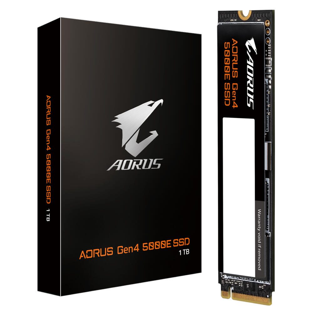 GIGABYTE AORUS Gen4 5000E M.2 SSD intern 1 TB