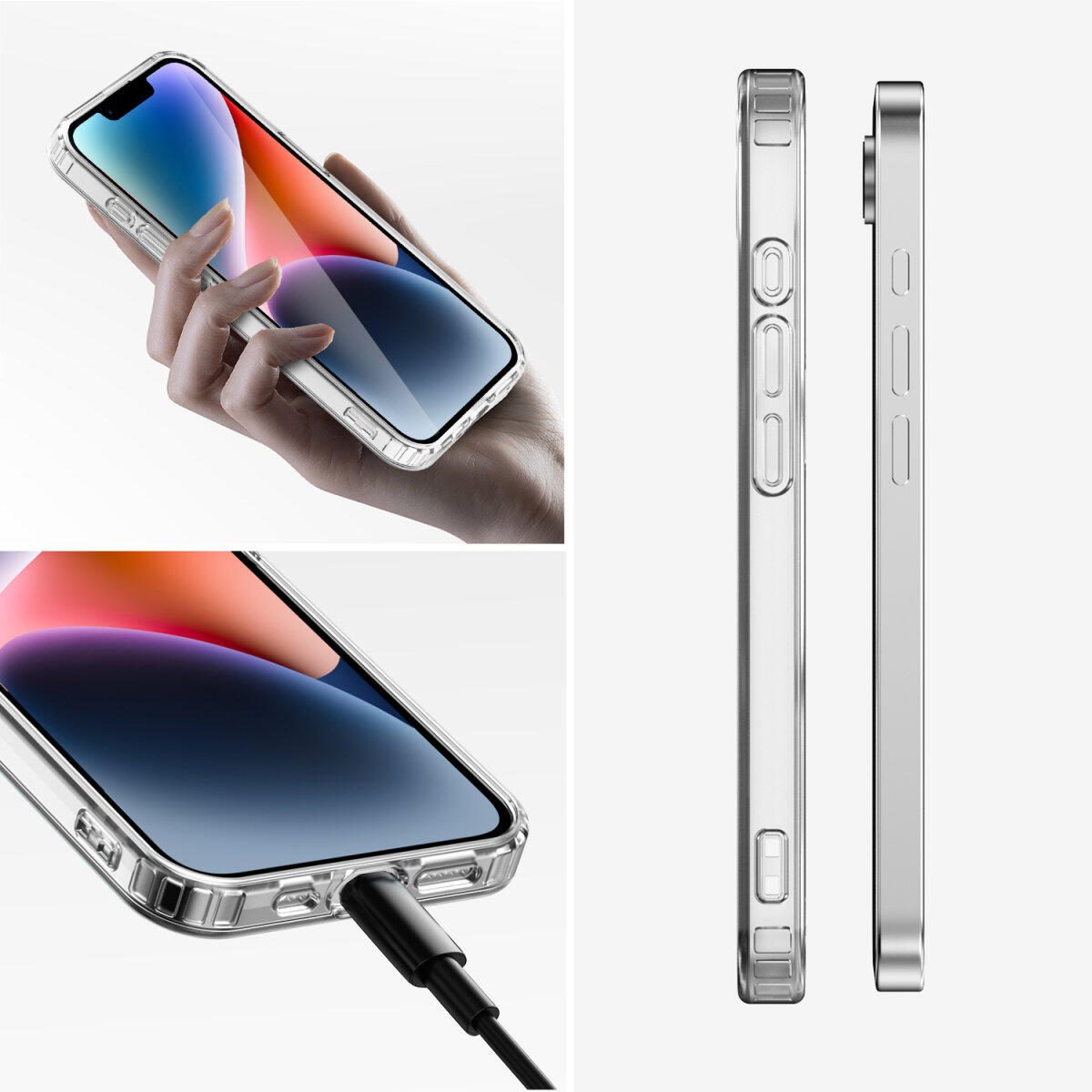 4smarts 360° Premium Protection Set für Apple iPhone 16e MagSafe-kompatibel