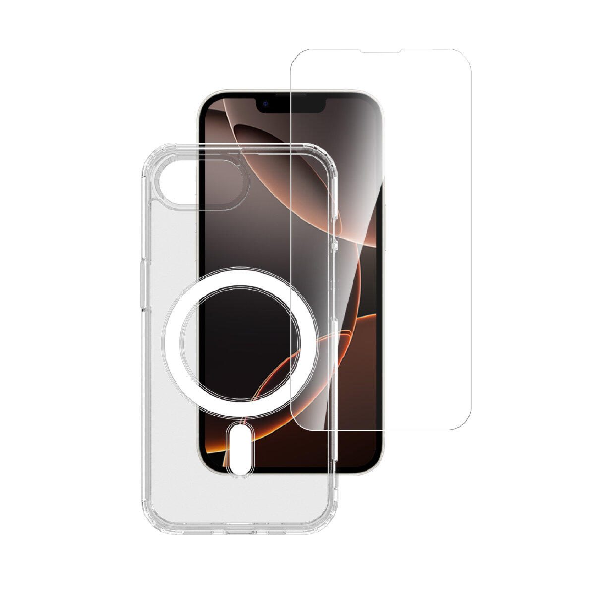 4smarts 3in1 Premium Starter Set für Apple iPhone 16e MagSafe-kompatibel
