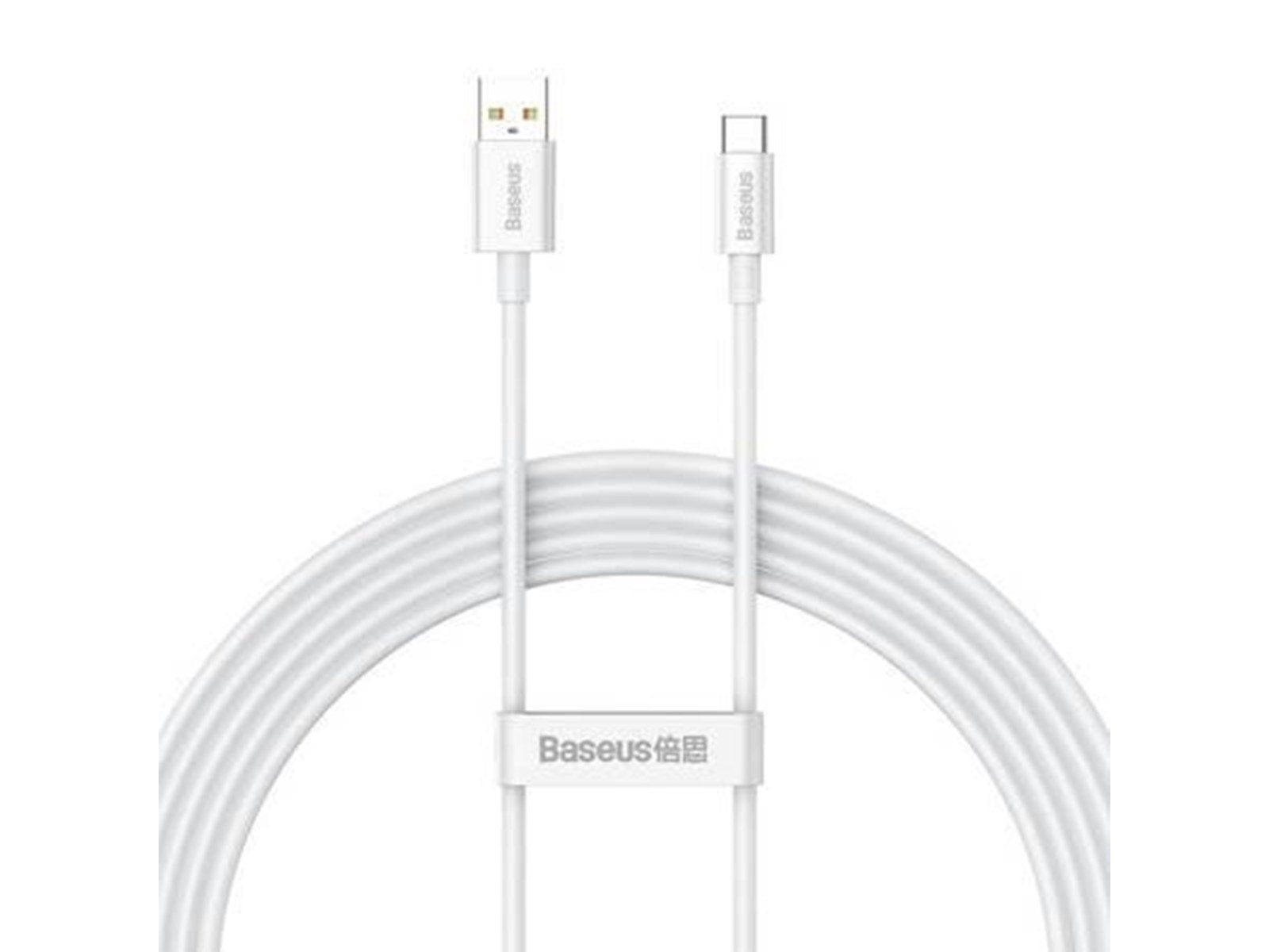 Baseus Cable USB do USB-C  Superior 100W 2m (white)