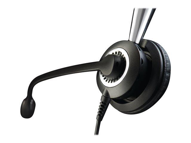 Jabra BIZ 2400 II QD Mono NC 3-in-1 Wideband Headset On-Ear konvertierbar, kabelgebunden,