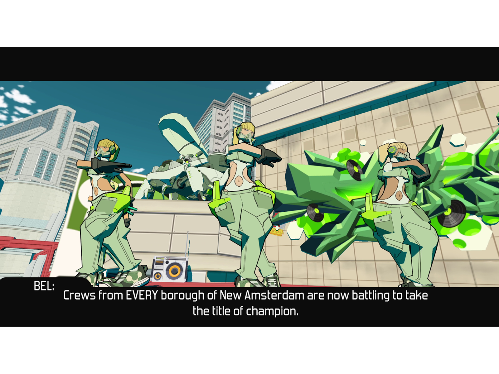 Bomb Rush Cyberfunk - Nintendo Switch - Abenteuer - PEGI 12