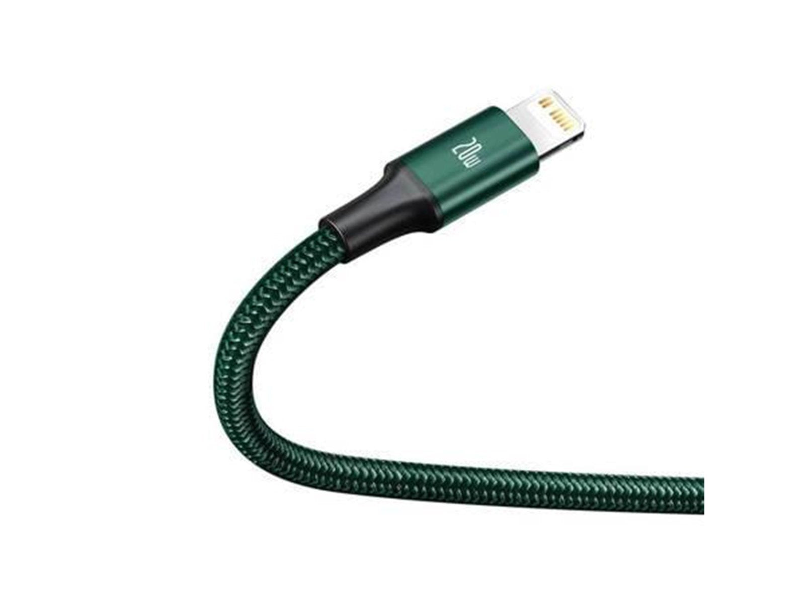 Baseus Rapid Series 3-in-1 cable USB-C For M+L+T 20W 1.5m (Green )