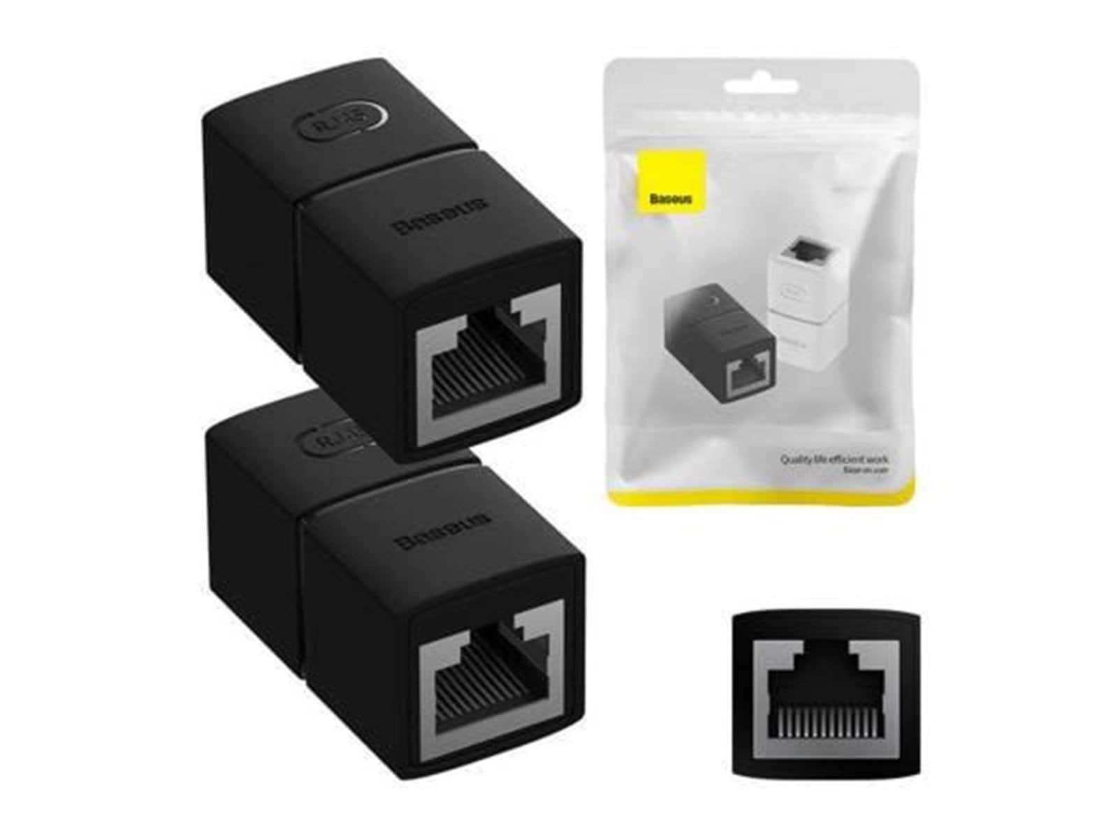 Baseus Cable Connector 2 pcs AirJoy Series (black) - Schwarz