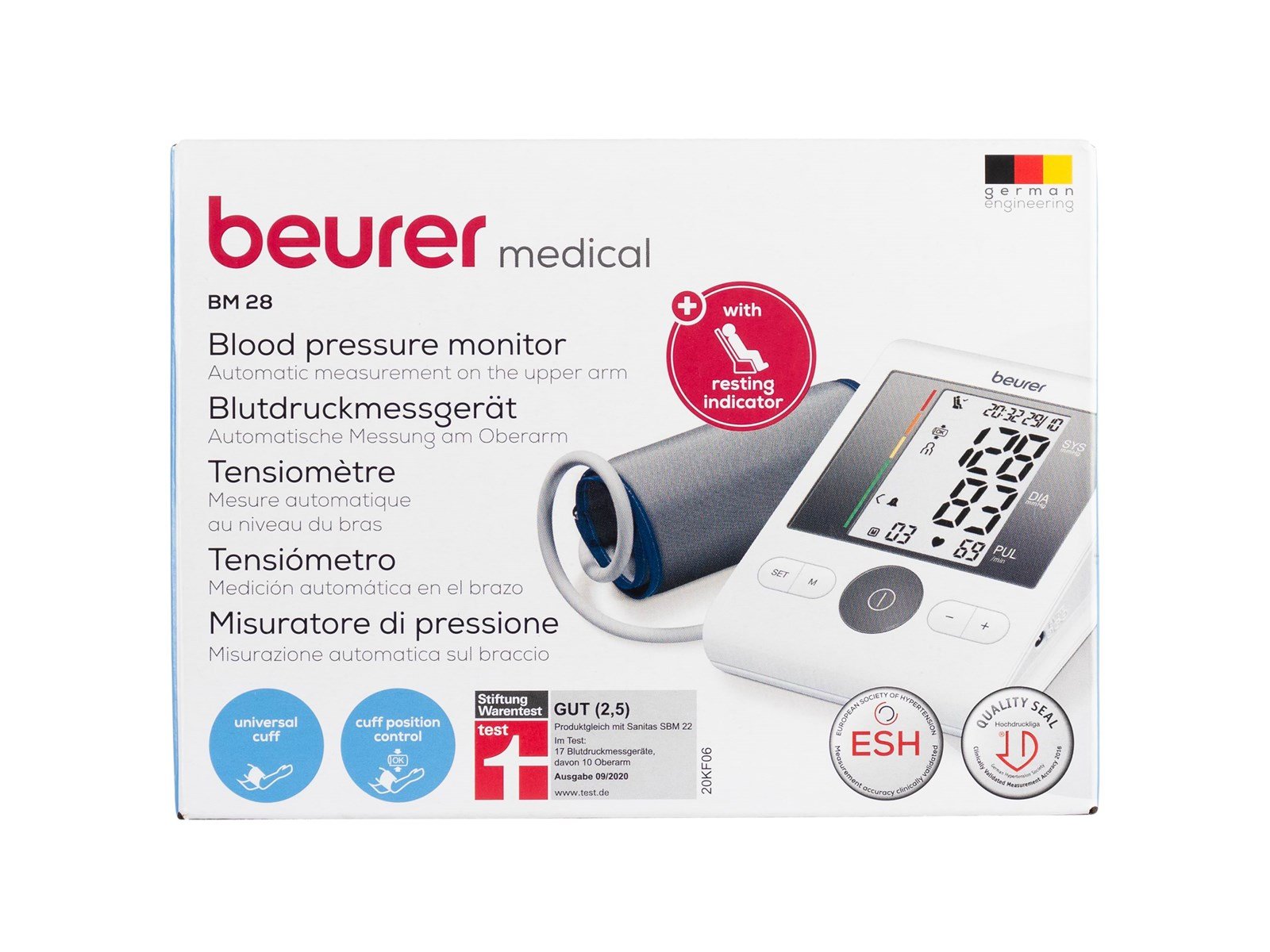 Beurer BM 28 HSD - blood pressure monitor