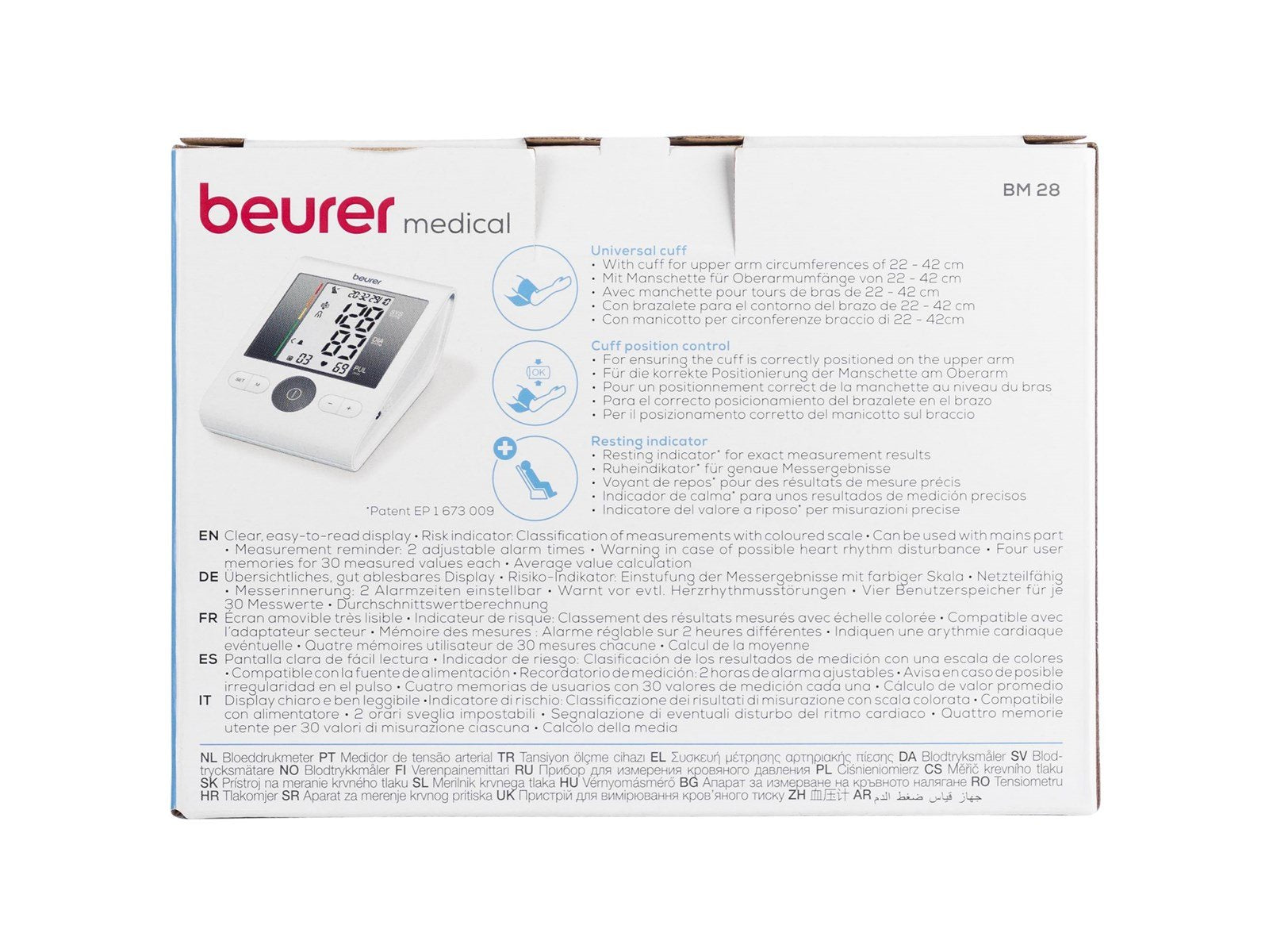 Beurer BM 28 HSD - blood pressure monitor