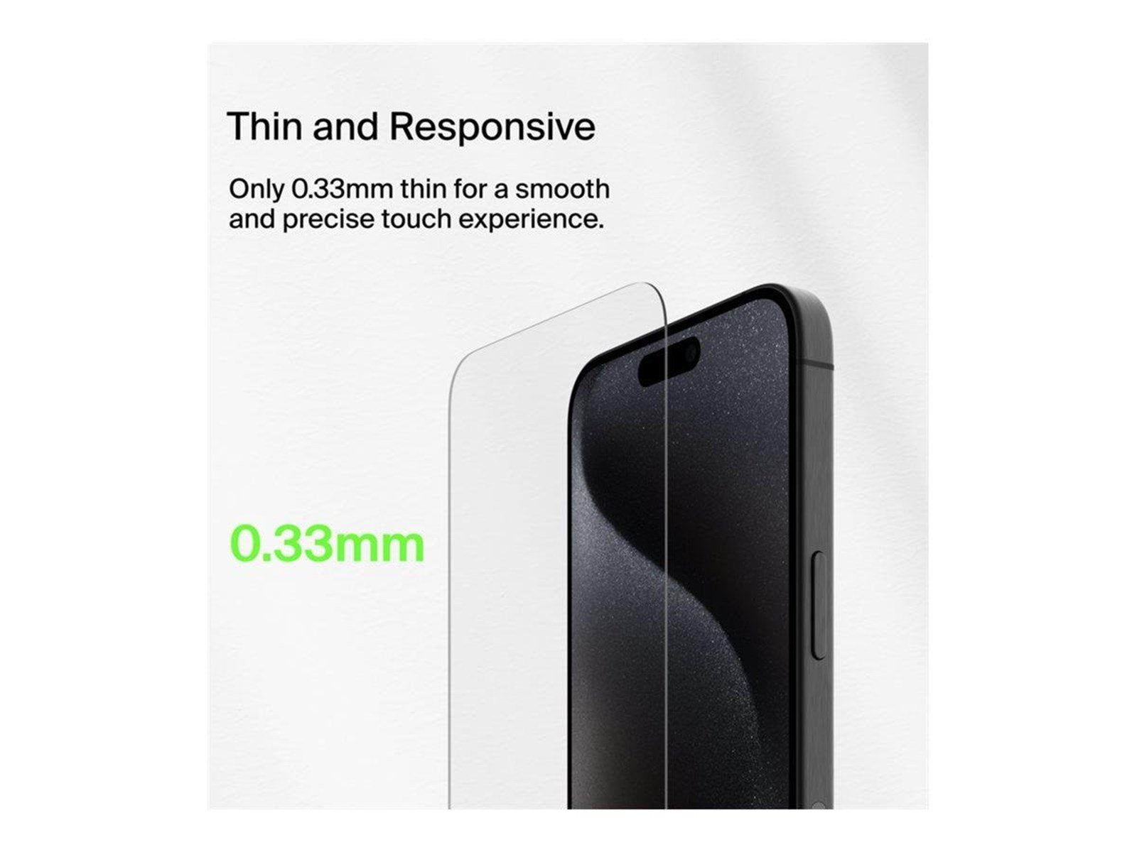 Belkin OVR GLASS EZ TRAY DEVICE B TEMPERED GLAS