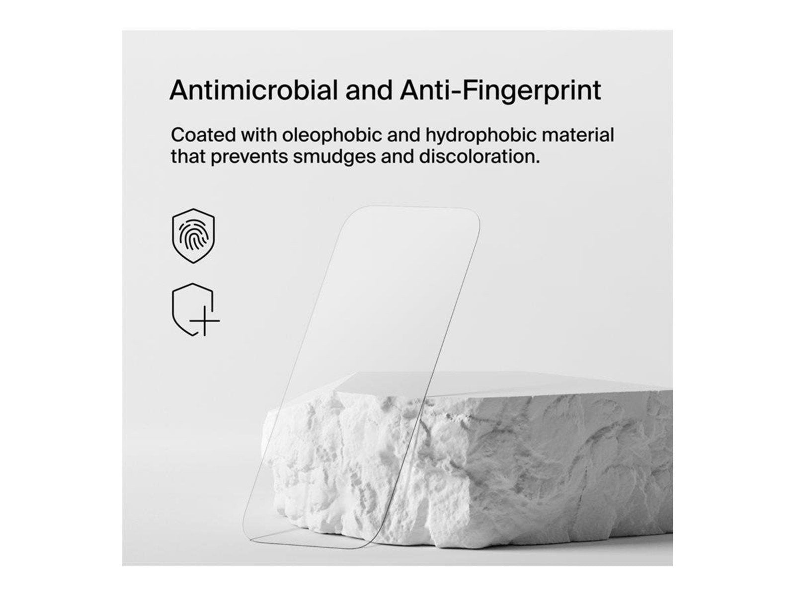 Belkin OVR GLASS EZ TRAY DEVICE B TEMPERED GLAS