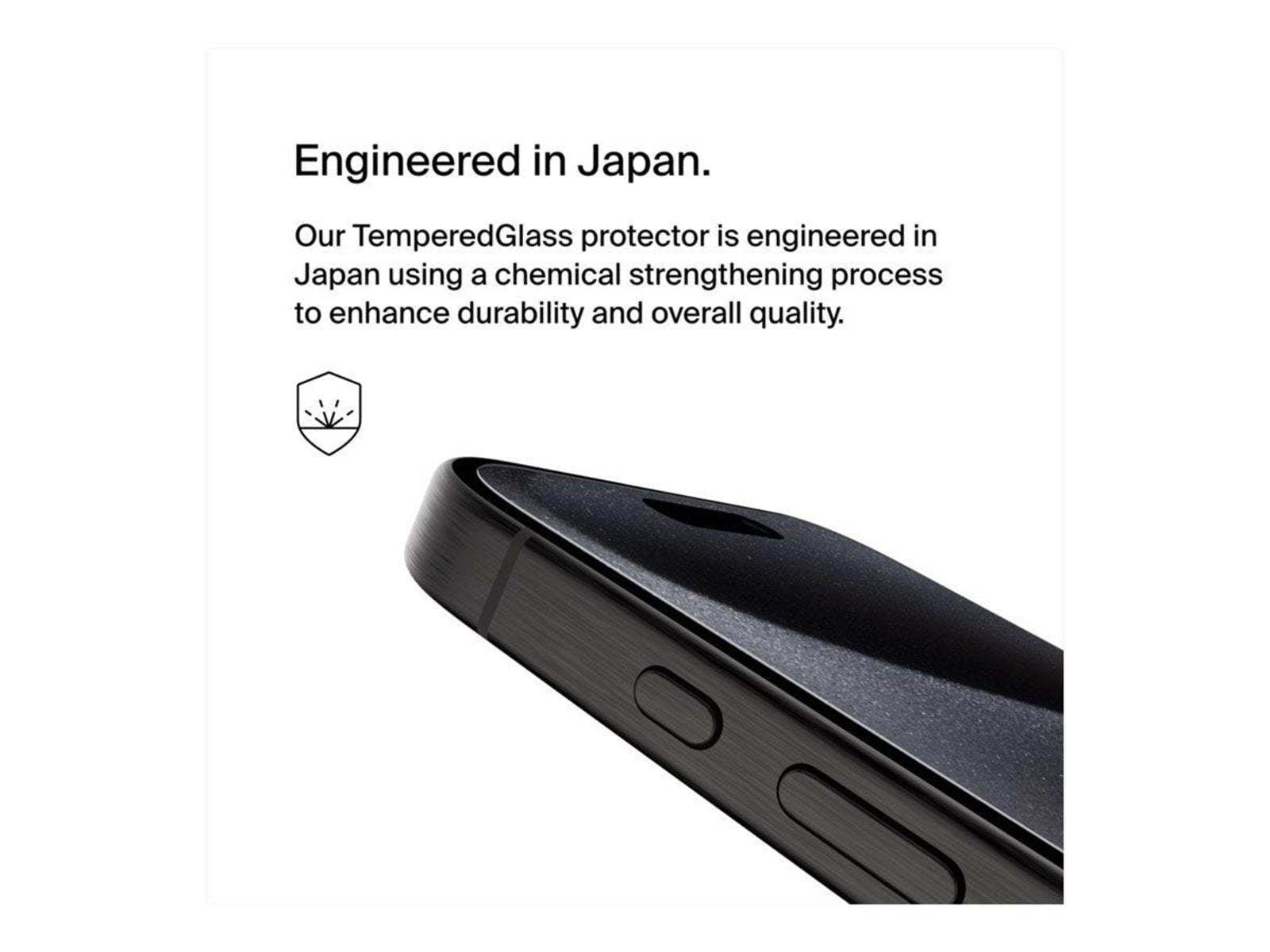 Belkin OVR GLASS EZ TRAY DEVICE C TEMPERED GLAS