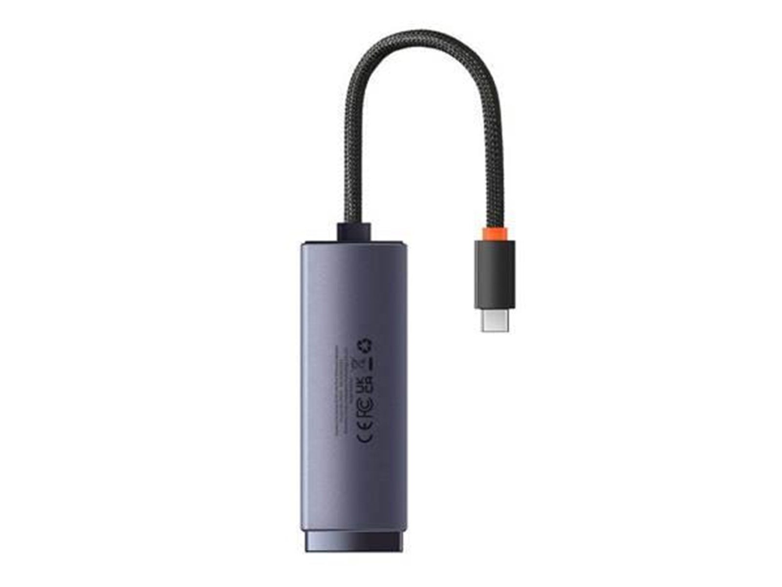 Baseus Network adapter  Lite Series USB-C to RJ45 (grey)