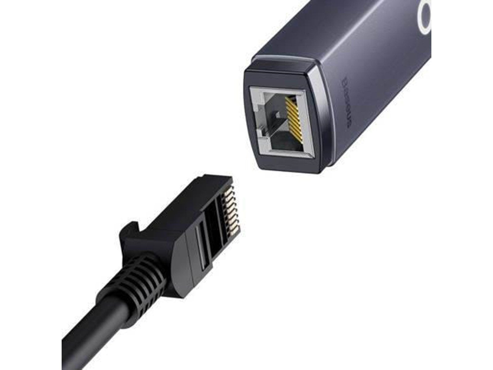 Baseus Network adapter  Lite Series USB-C to RJ45 (grey)