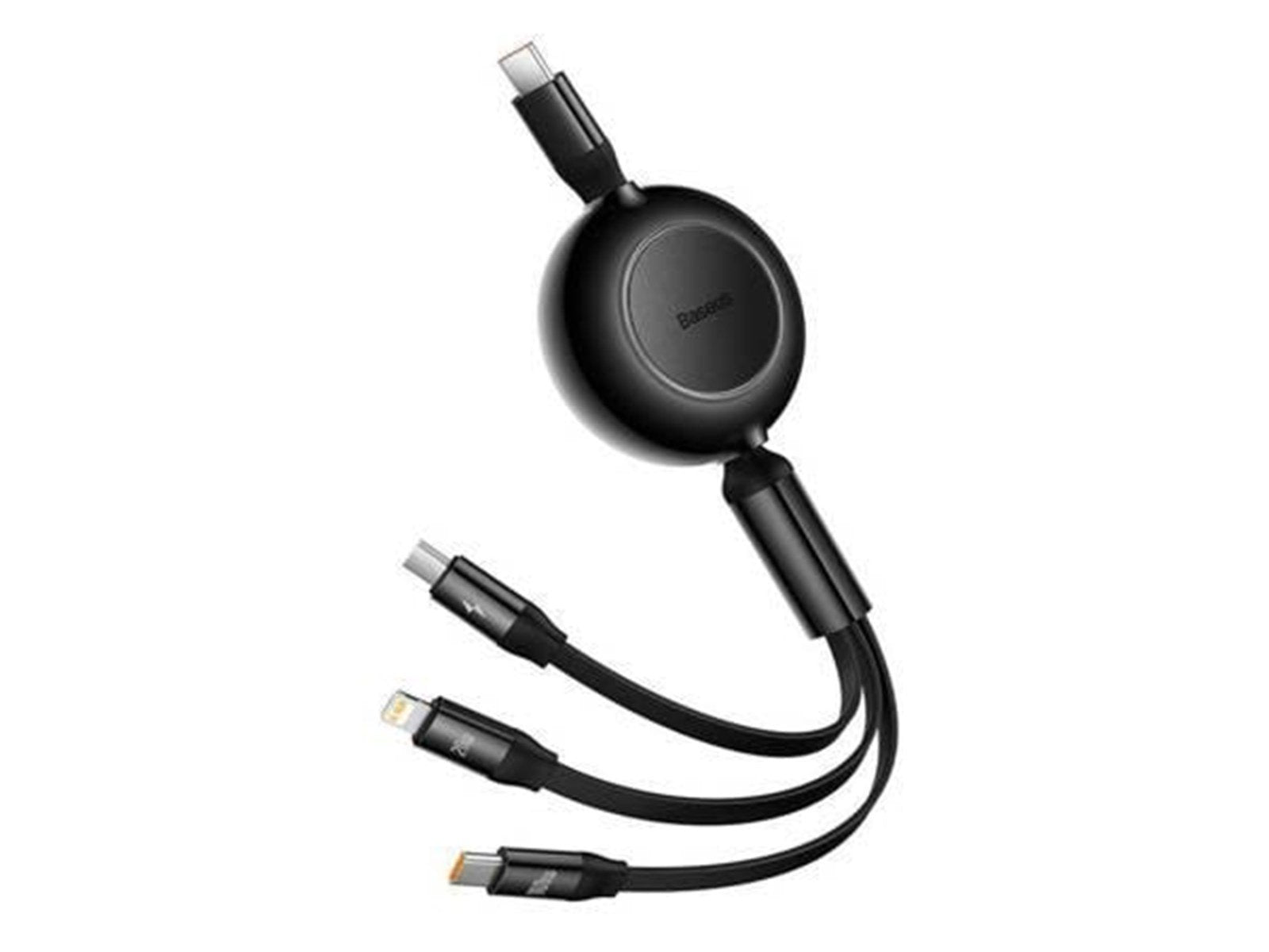 Baseus Bright Mirror 4 USB-C 3-in-1 cable for micro USB / USB-C / Lightning 100W / 3.5A 1.1m (Black)
