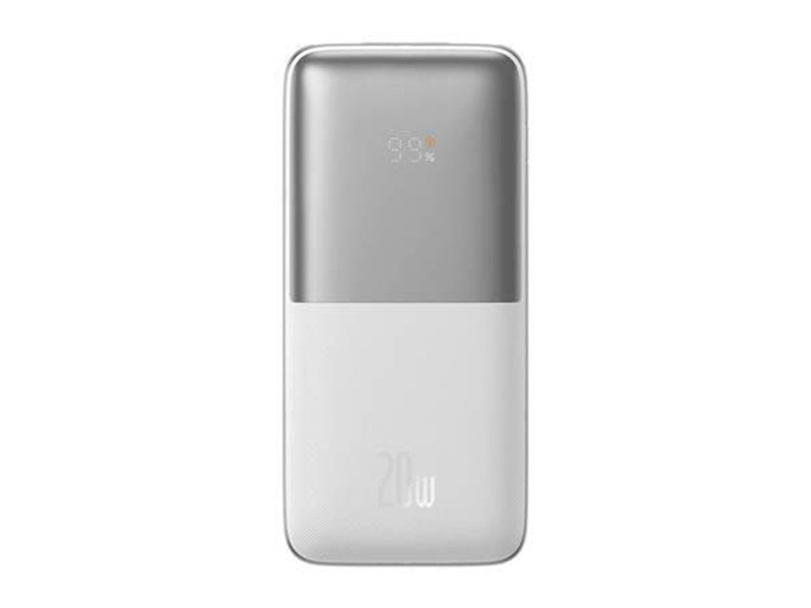 Baseus Powerbank Bipow Pro 10000mAh 2xUSB USB-C 20W (white) Powerbank (Akku) - Weiß - 10000 mAh