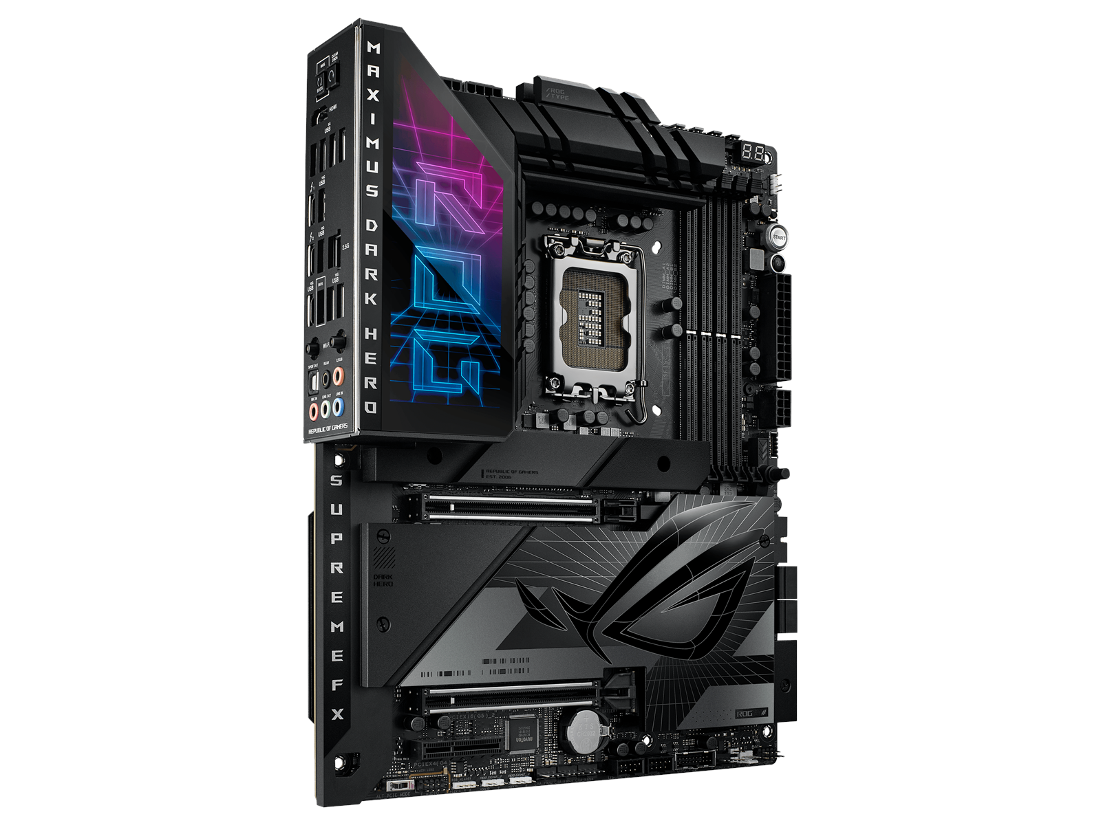 ASUS ROG MAXIMUS Z790 DARK HERO Mainboard - Intel Z790 - Intel LGA1700 socket - DDR5 RAM - ATX