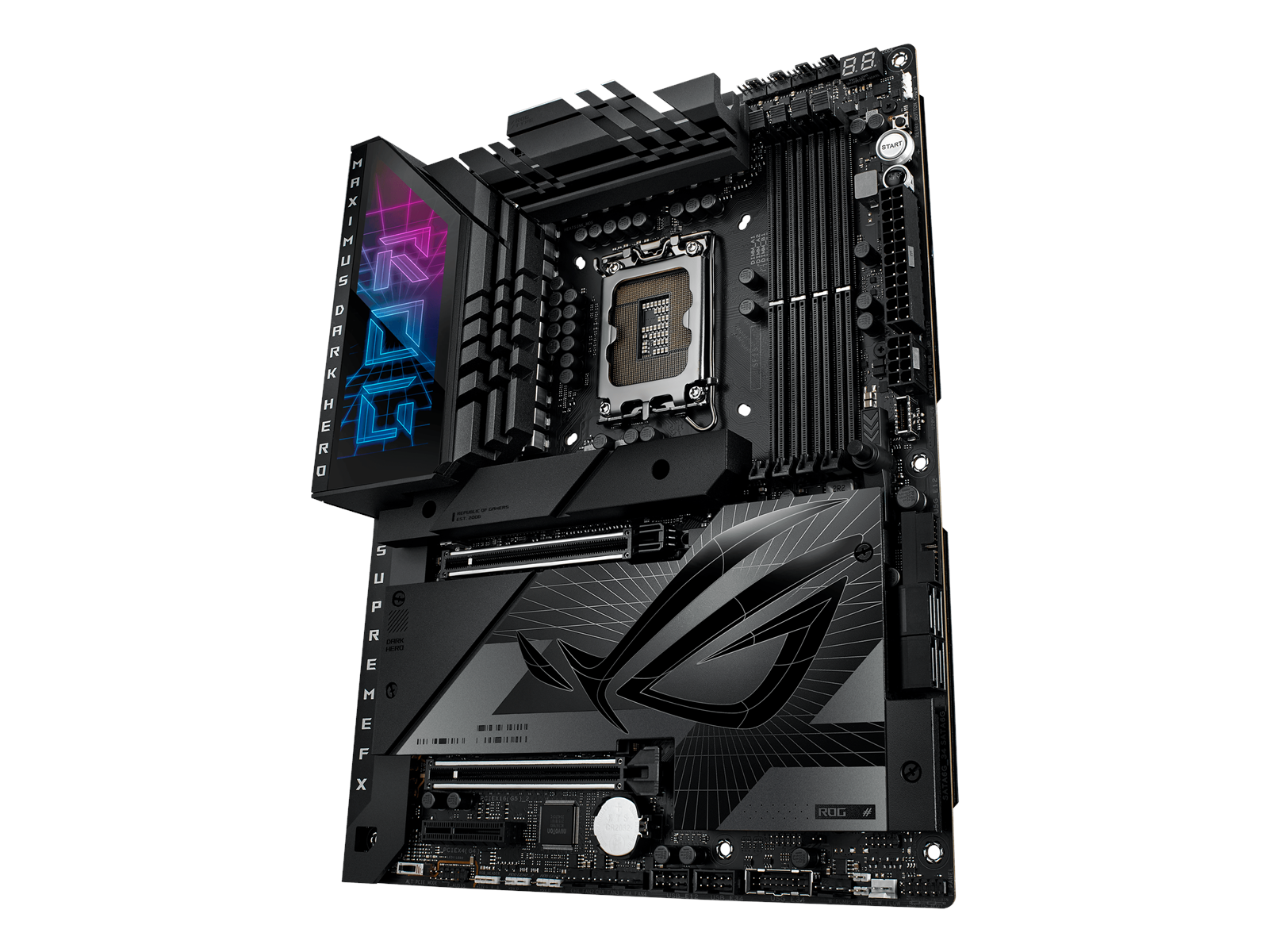 ASUS ROG MAXIMUS Z790 DARK HERO Mainboard - Intel Z790 - Intel LGA1700 socket - DDR5 RAM - ATX