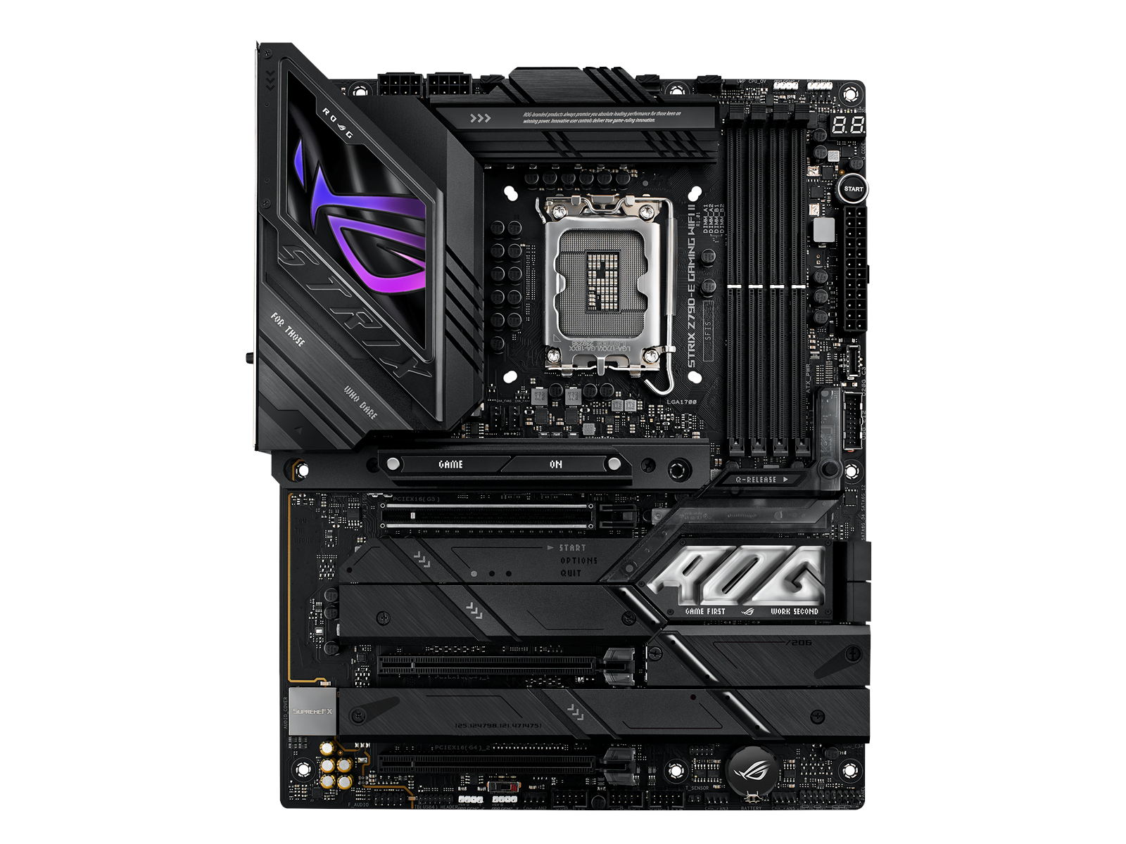 ASUS ROG STRIX Z790-E GAMING WIFI II Mainboard - Intel Z790 - Intel LGA1700 socket - DDR5 RAM - ATX