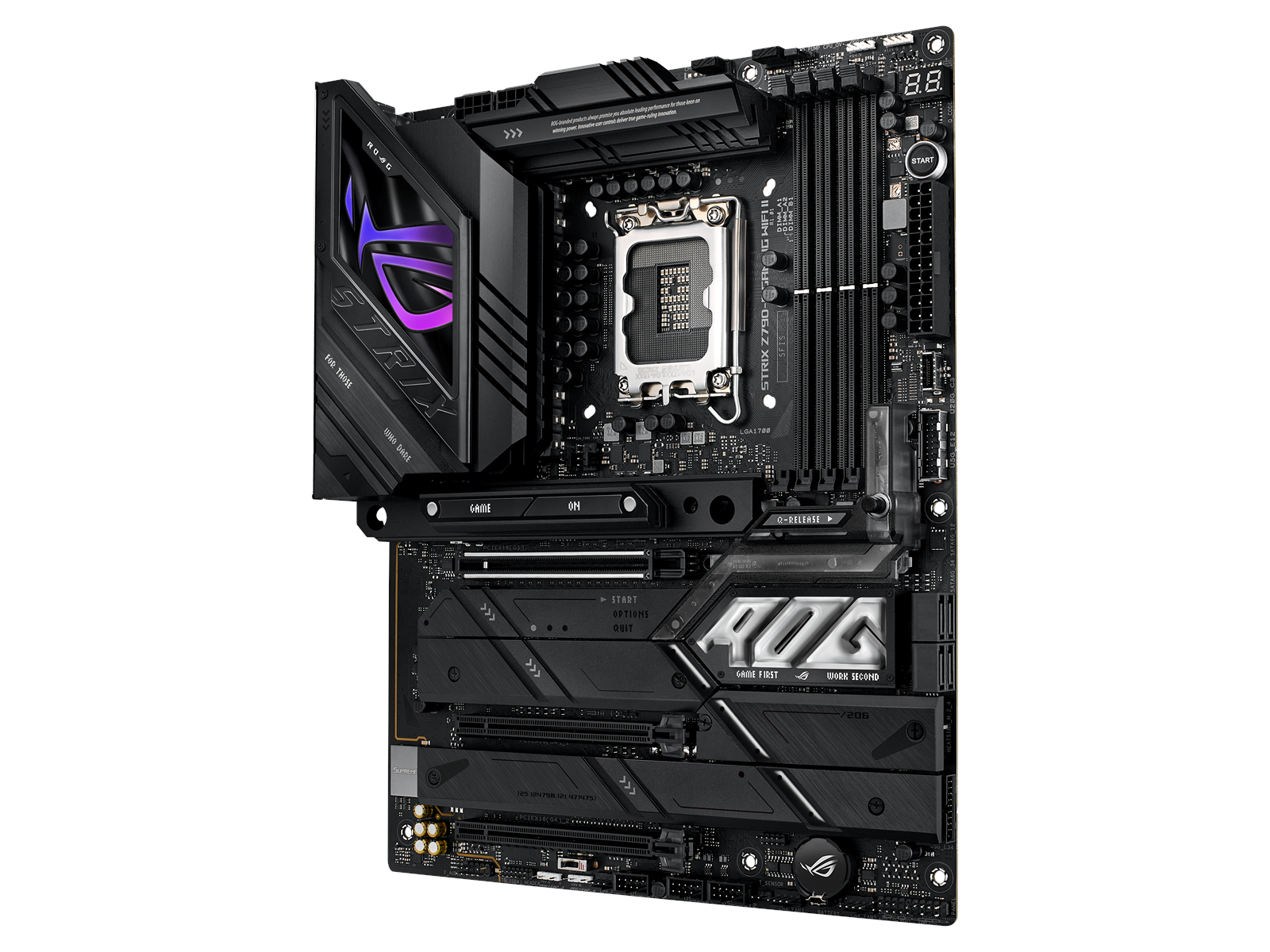 ASUS ROG STRIX Z790-E GAMING WIFI II Mainboard - Intel Z790 - Intel LGA1700 socket - DDR5 RAM - ATX