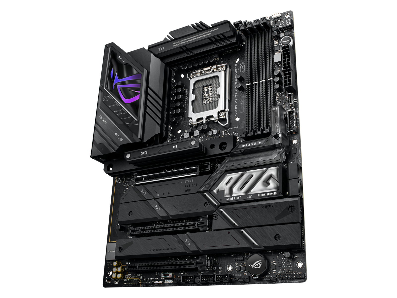 ASUS ROG STRIX Z790-E GAMING WIFI II Mainboard - Intel Z790 - Intel LGA1700 socket - DDR5 RAM - ATX