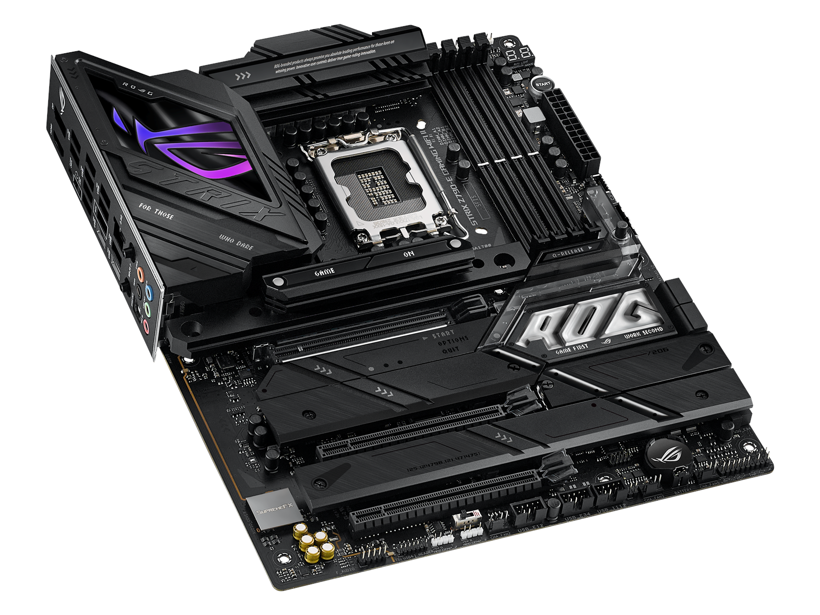 ASUS ROG STRIX Z790-E GAMING WIFI II Mainboard - Intel Z790 - Intel LGA1700 socket - DDR5 RAM - ATX