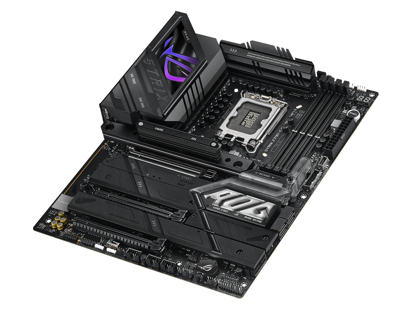 ASUS ROG STRIX Z790-E GAMING WIFI II Mainboard - Intel Z790 - Intel LGA1700 socket - DDR5 RAM - ATX