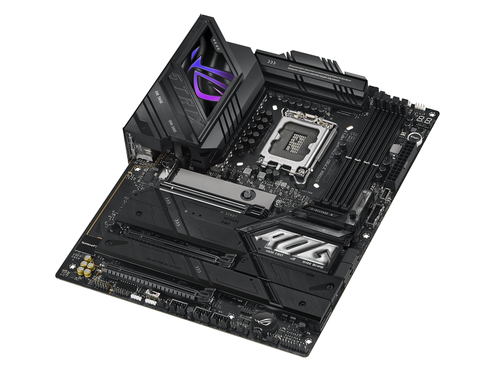 ASUS ROG STRIX Z790-E GAMING WIFI II Mainboard - Intel Z790 - Intel LGA1700 socket - DDR5 RAM - ATX