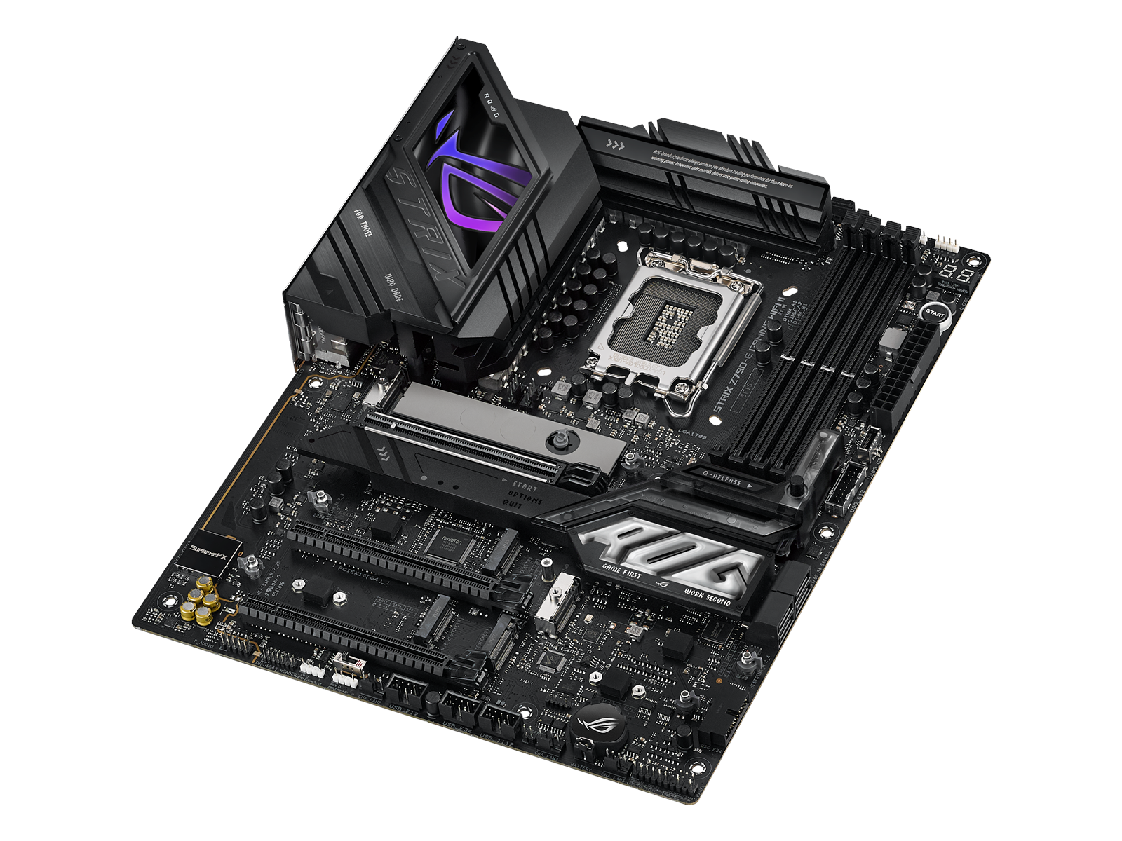 ASUS ROG STRIX Z790-E GAMING WIFI II Mainboard - Intel Z790 - Intel LGA1700 socket - DDR5 RAM - ATX