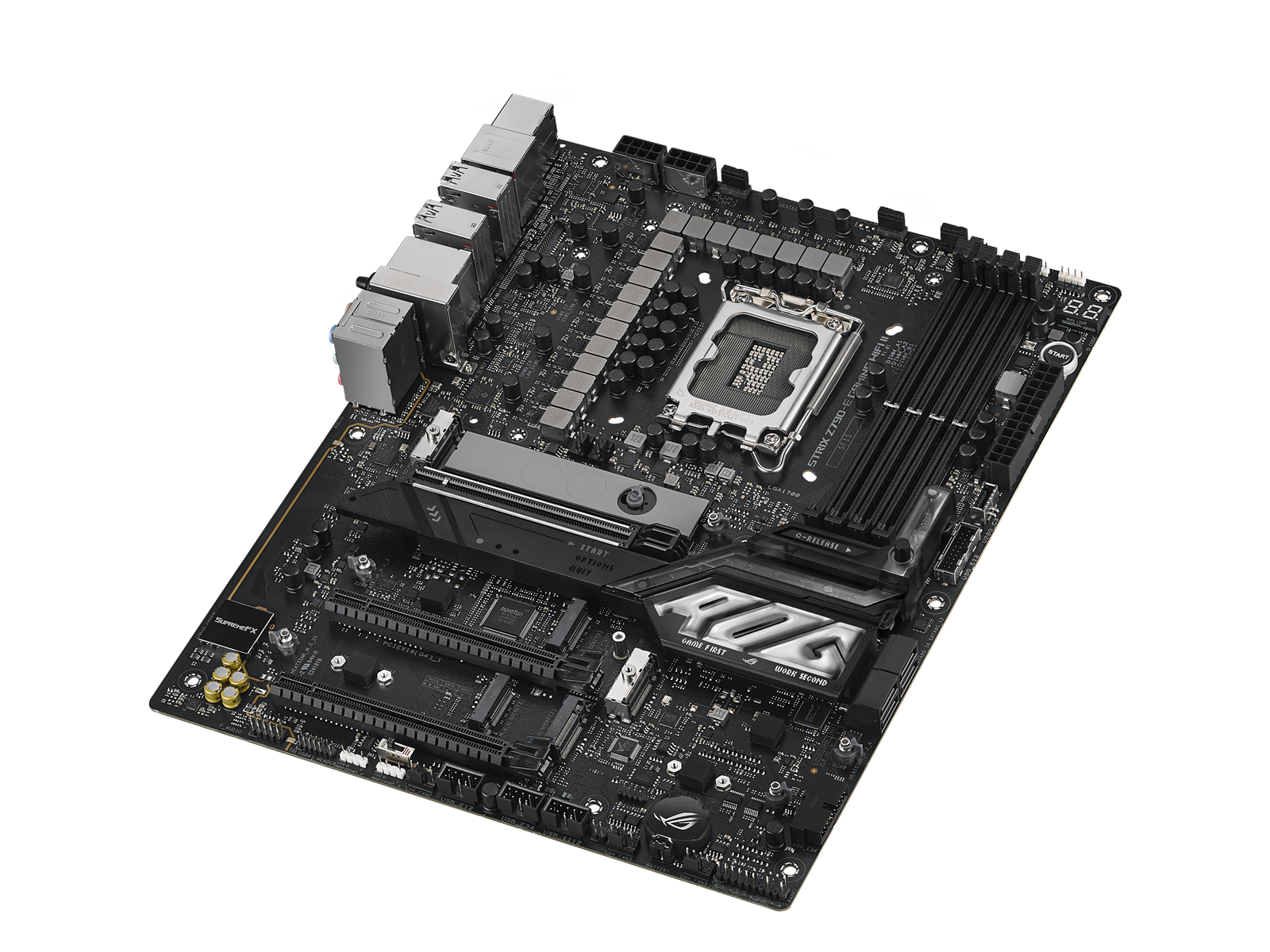 ASUS ROG STRIX Z790-E GAMING WIFI II Mainboard - Intel Z790 - Intel LGA1700 socket - DDR5 RAM - ATX
