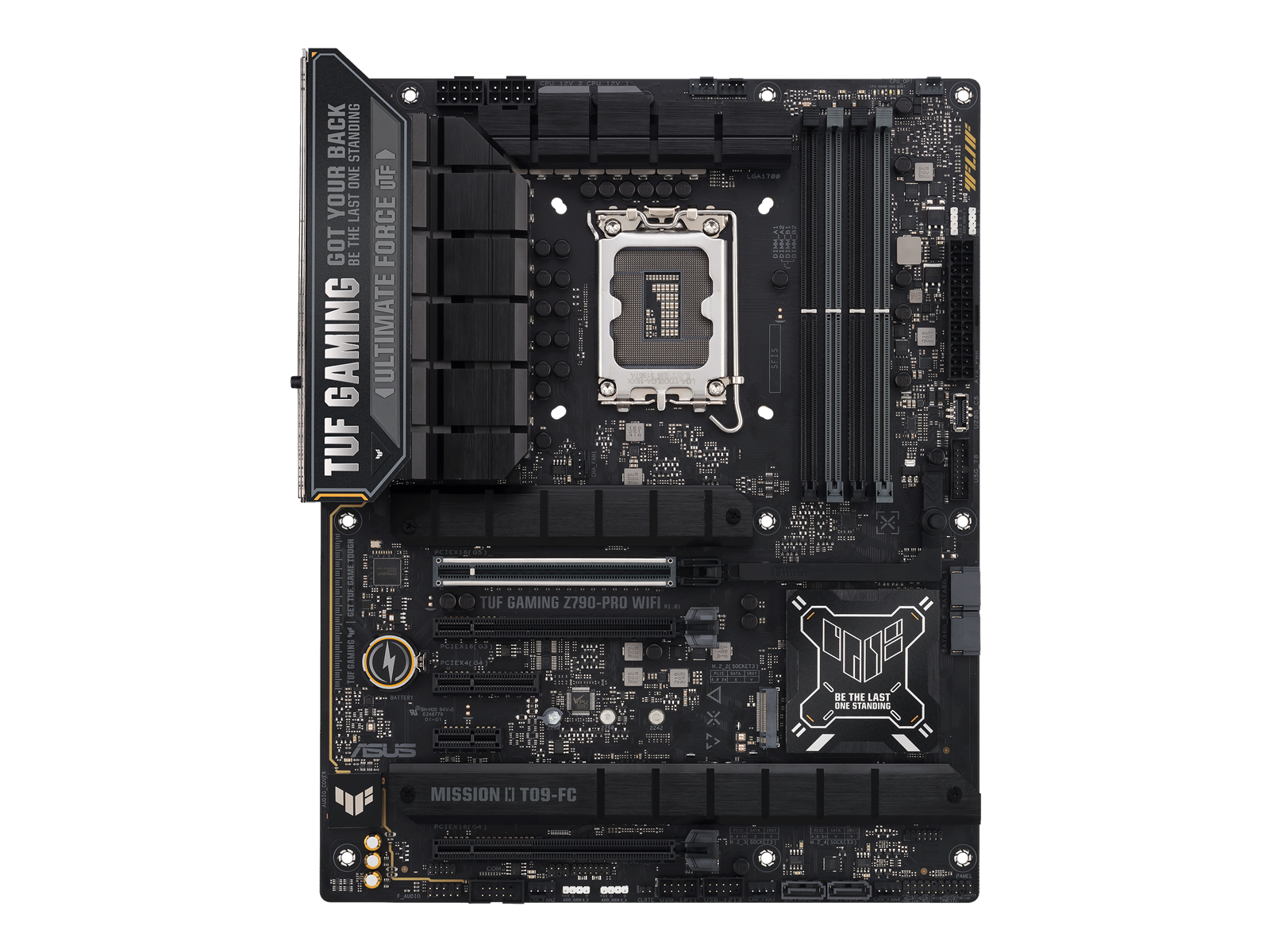 ASUS TUF GAMING Z790-PRO WIFI Mainboard - Intel Z790 - Intel LGA1700 socket - DDR5 RAM - ATX