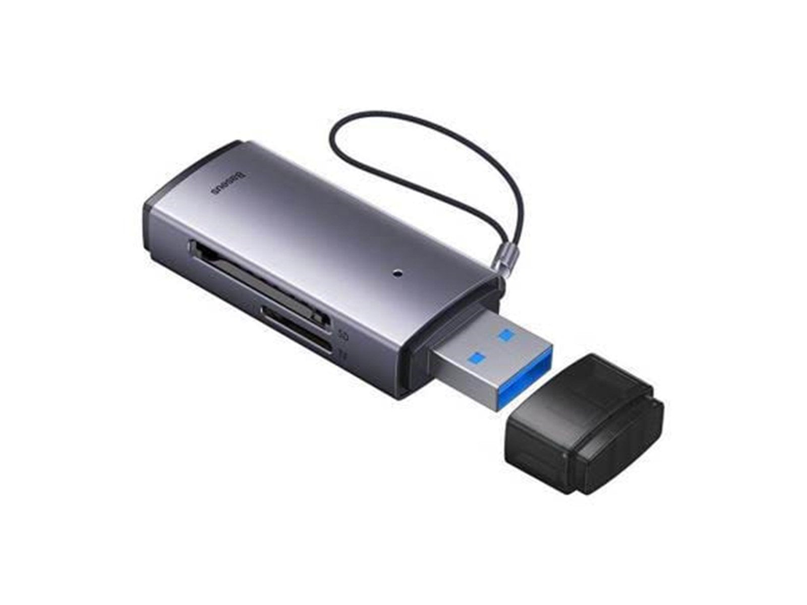 Baseus Lite Series SD/TF memory card reader USB (gray) - USB-Stick