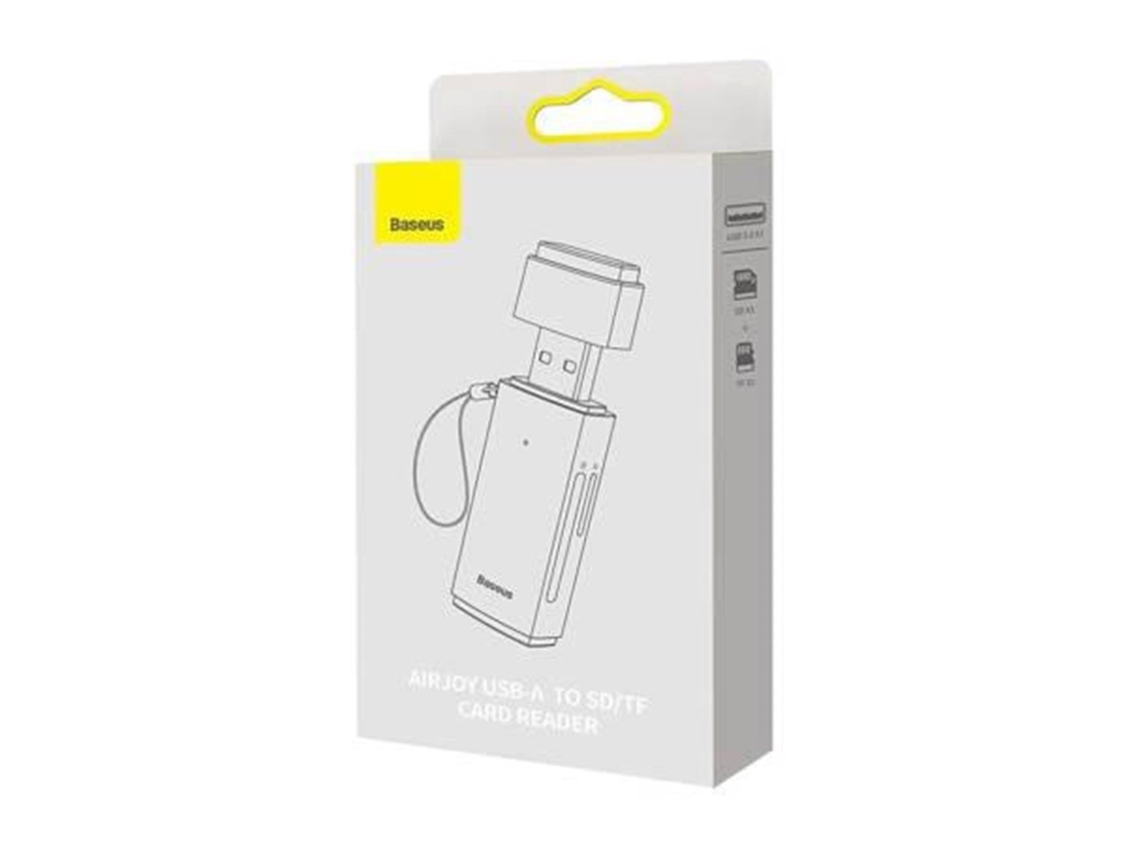 Baseus Lite Series SD/TF memory card reader USB (gray) - USB-Stick