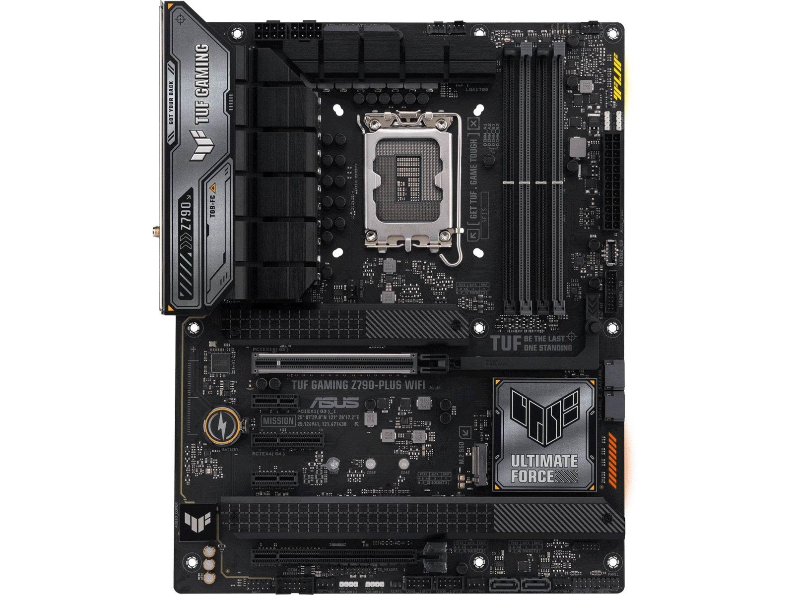 ASUS TUF GAMING Z790-PLUS WIFI (V2) Mainboard - Intel Z790 - Intel LGA1700 socket - DDR5 RAM - ATX