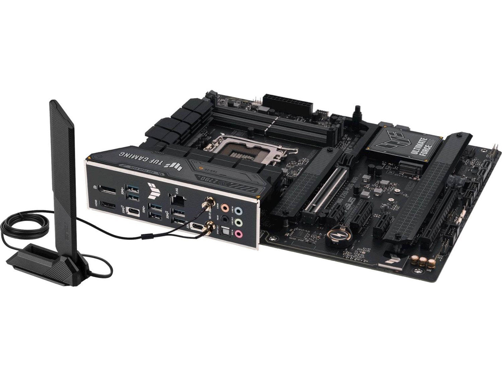 ASUS TUF GAMING Z790-PLUS WIFI (V2) Mainboard - Intel Z790 - Intel LGA1700 socket - DDR5 RAM - ATX