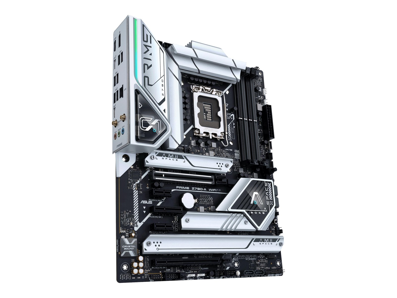 ASUS PRIME Z790-A WIFI (V2) Mainboard - Intel Z790 - Intel LGA1700 socket - DDR5 RAM - ATX
